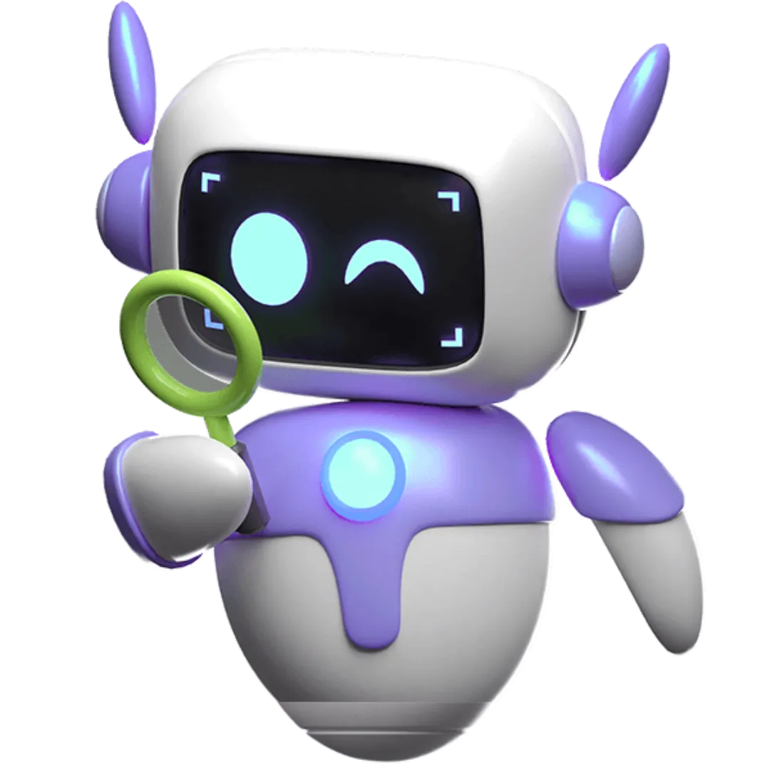 united one media group's friendly robot mascot