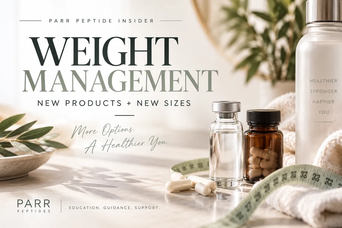 New Products. New Sizes. A Bigger Weight Management Lineup.