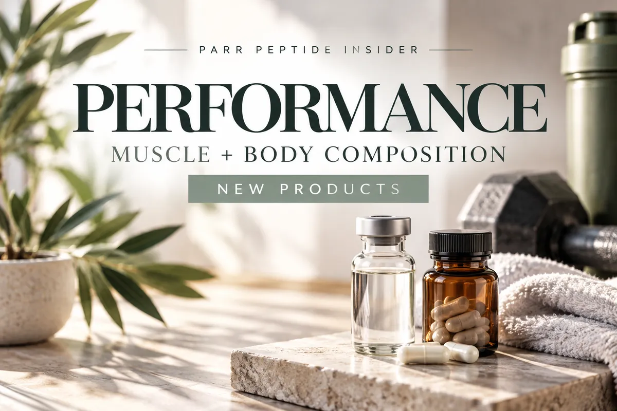 Performance, Muscle & Body Composition: New Products Worth Knowing About