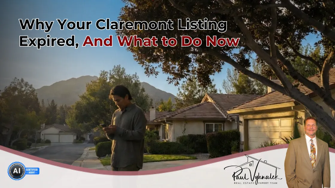 Claremont Expired Listing: Why It Didn’t Sell and What to Do