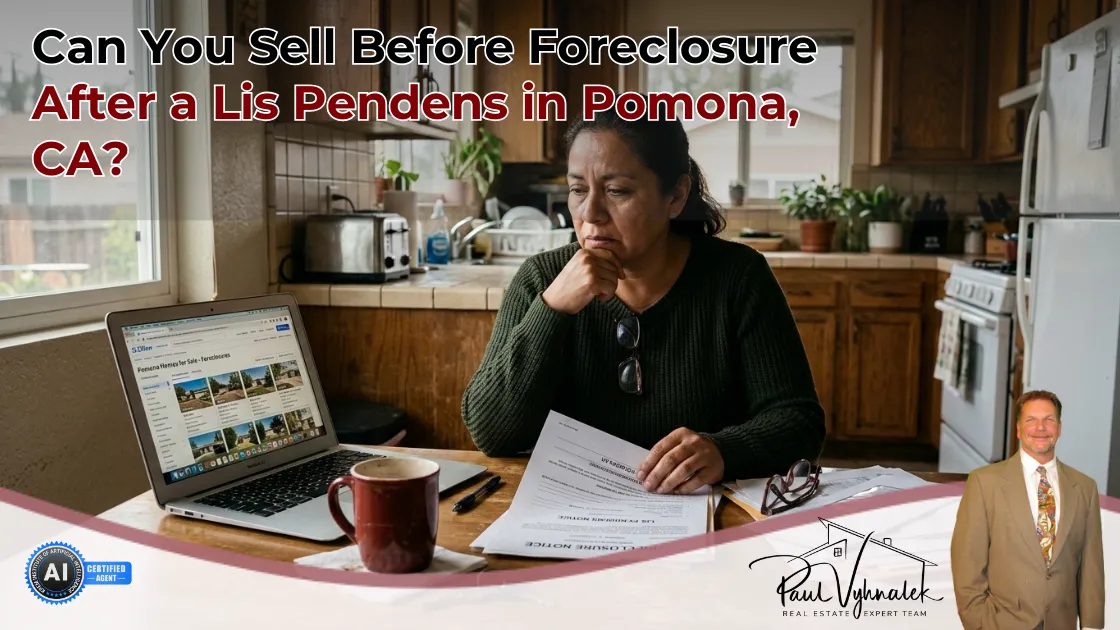 Sell Before Foreclosure After a Lis Pendens in Pomona CA