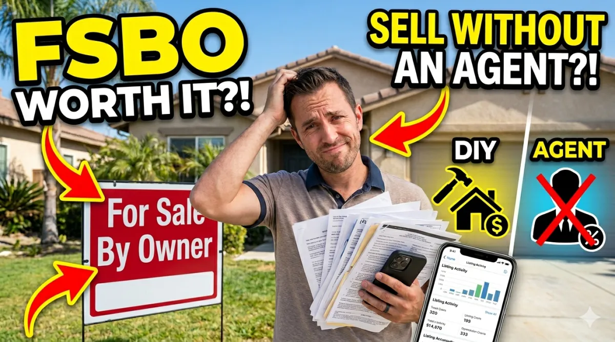 FSBO in the Inland Empire: Should You Sell Without an Agent?