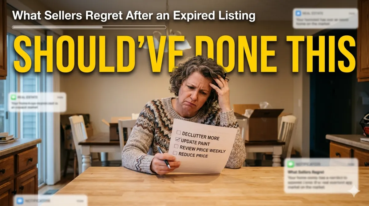 What Sellers Regret After an Expired Listing