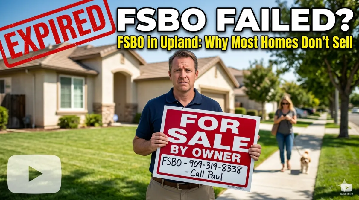 FSBO in Upland: Why Most Homes Don’t Sell (And Fix It)