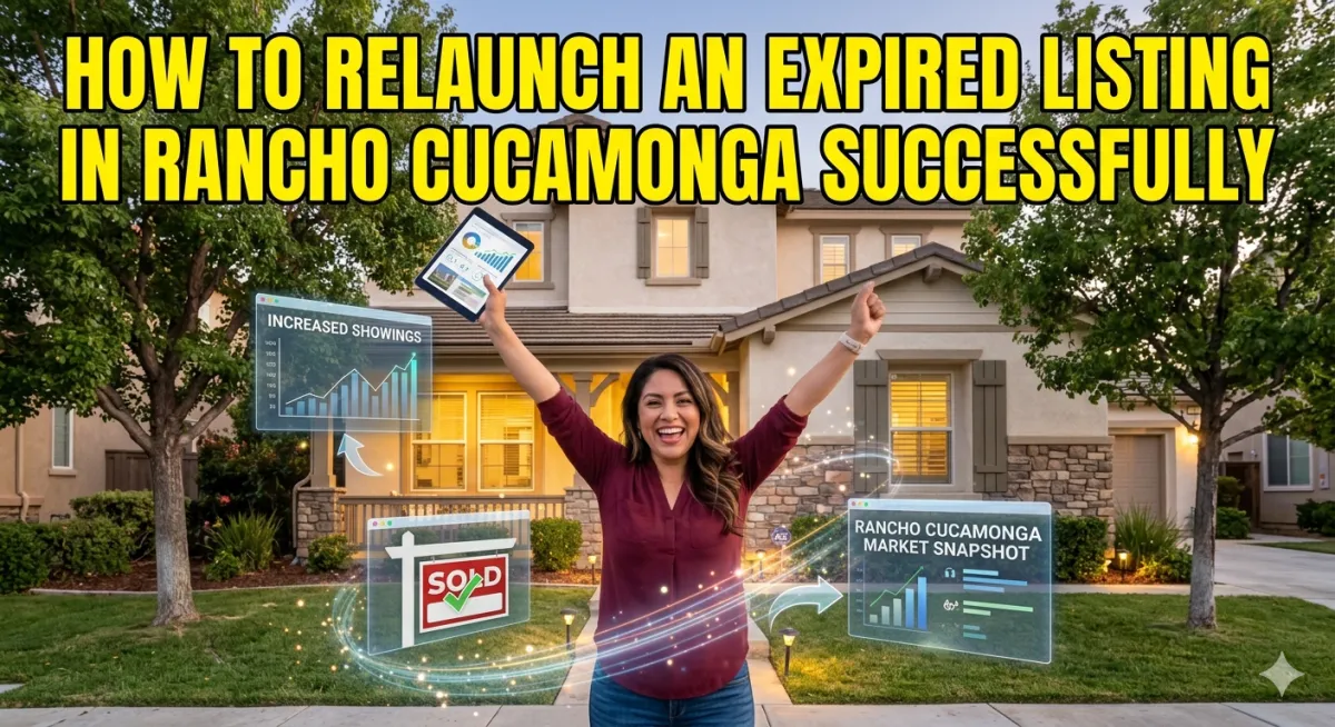 How to Relaunch an Expired Listing in Rancho Cucamonga