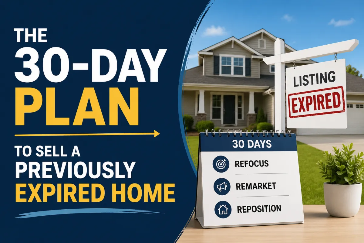 The 30-Day Plan to Sell a Previously Expired Home | Sold by Paul Vyhnalek