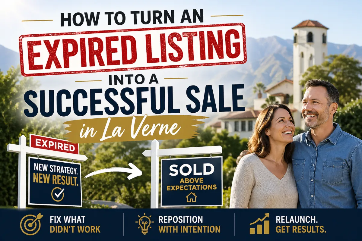 Expired Listing in La Verne? Here's How to Sell It | Paul Vyhnalek