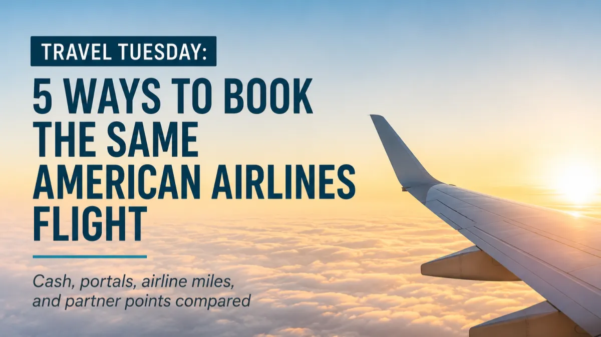 Travel Tuesday: 5 Ways to Book the Same American Airlines Flight