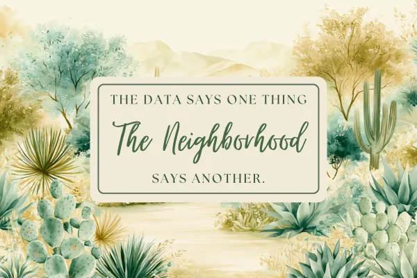 The Data Says One Thing. The Neighborhood Says Another.