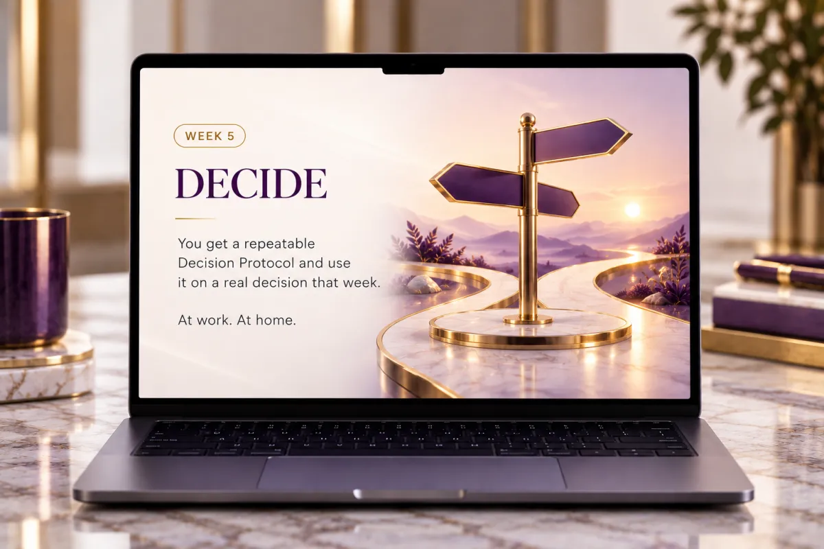 Calm luxury wellness setting embodying nervous system equilibrium and mental clarity