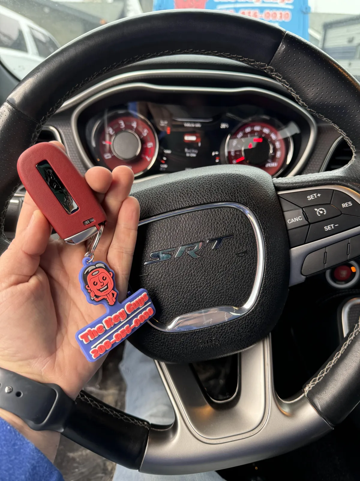 Dodge Challenger SRT Red Key