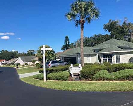 Highlands Ridge Homes front sign