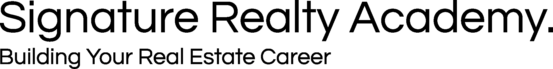 Signature Realty Academy Logo