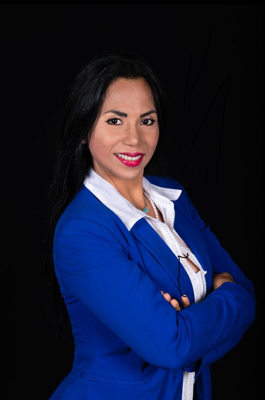 man wearing watch with black suit