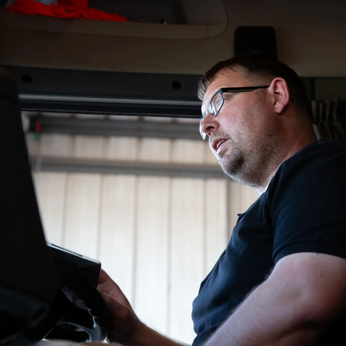 HGV mechanical repair workshop