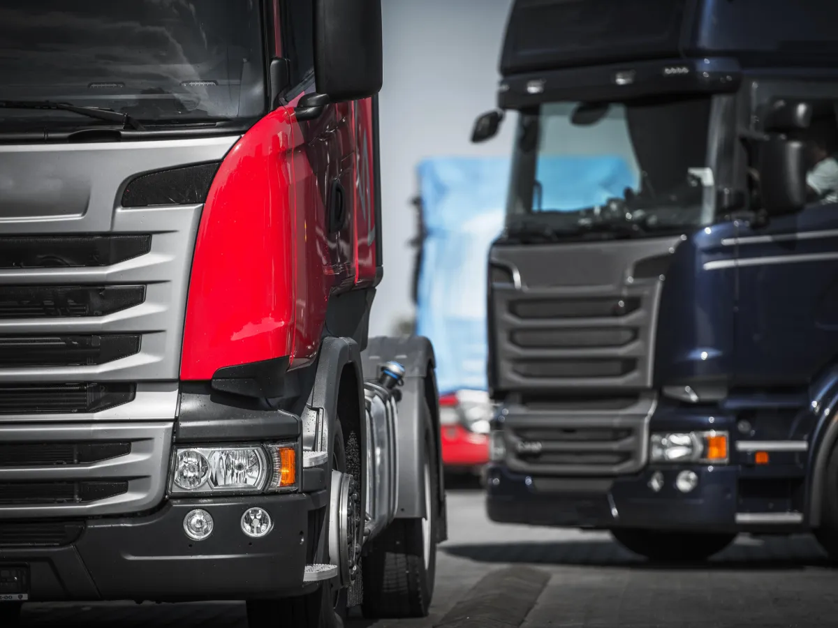 HGV mechanical repair workshop