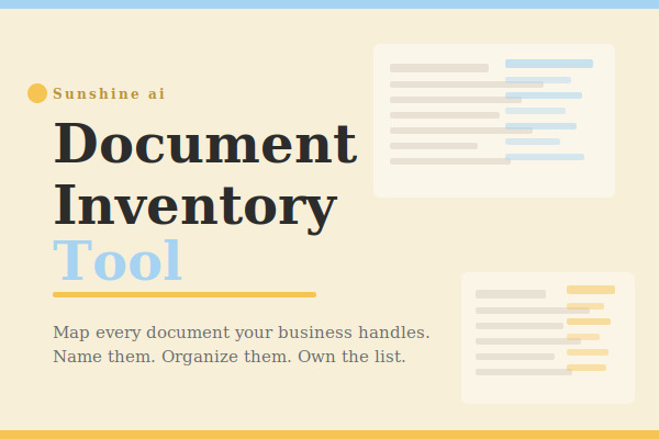 Document Inventory Tool