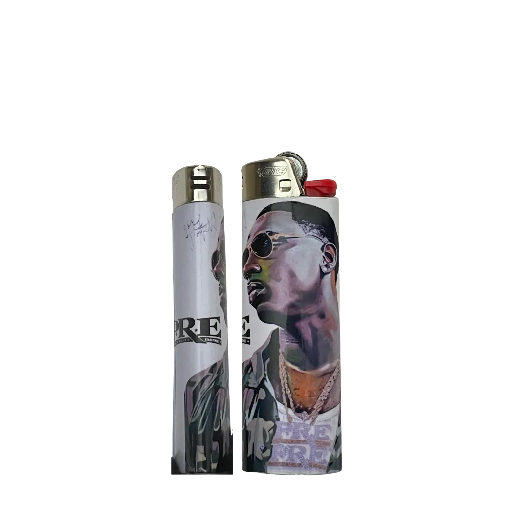 Young Dolph tribute lighter inspired by military style, authority, and major leadership energy