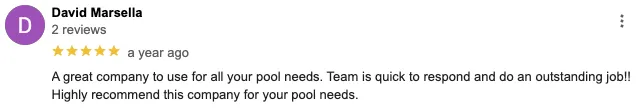 pool cleaning service near me