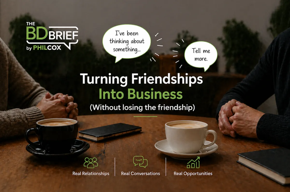 Turning Friendships into Business (without losing the friendship)