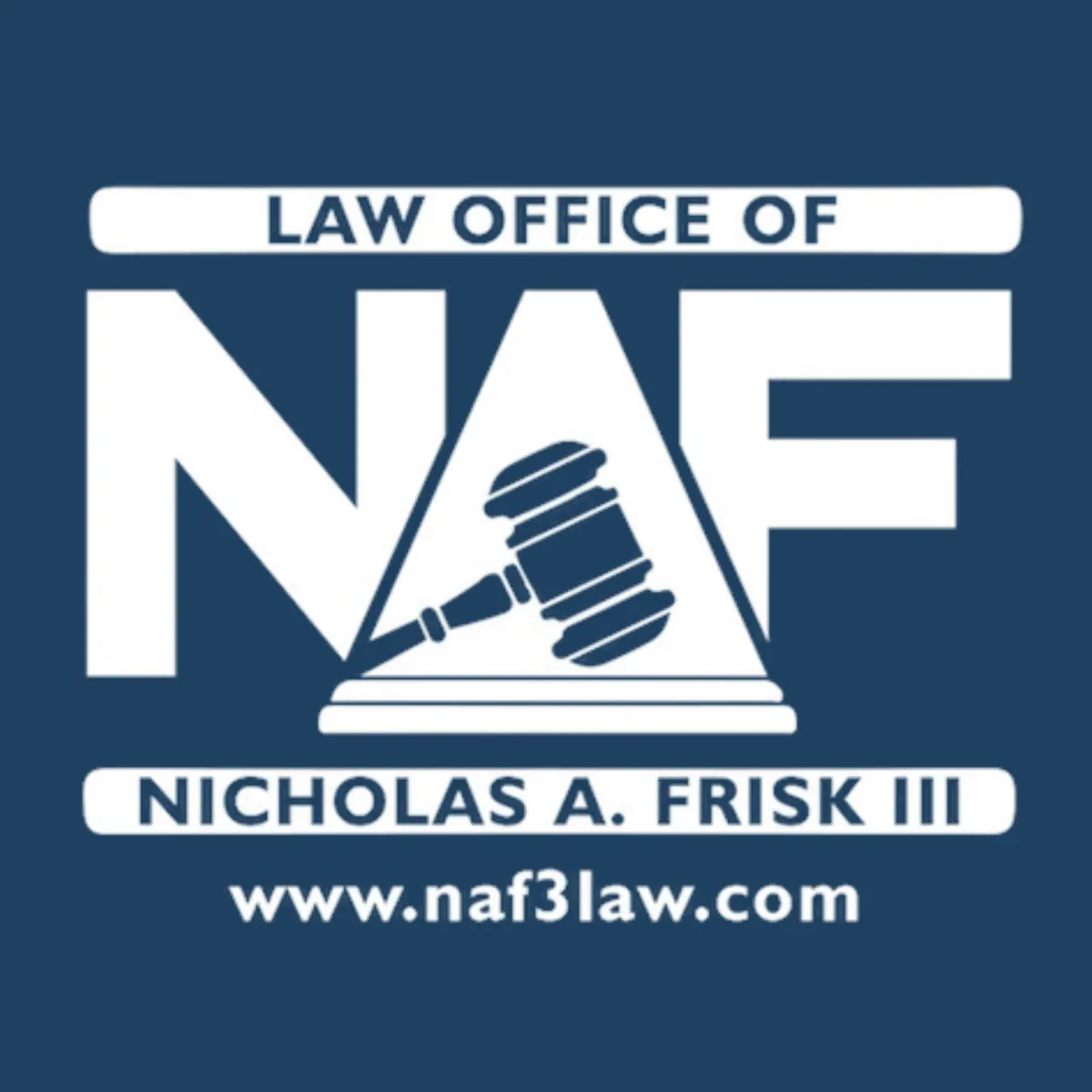Law Office of Nicholas A. Frisk III Logo