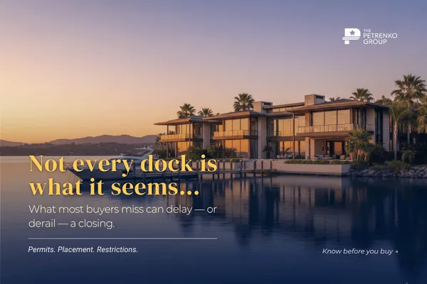 Lake Norman Dock Rules Explained: What Every Buyer Must Know