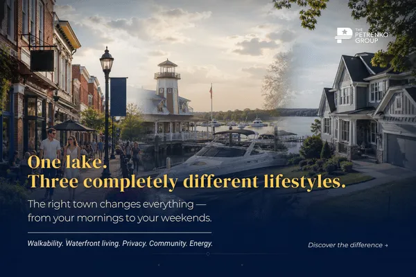 Davidson vs Mooresville vs Cornelius: Which Lake Norman Town Fits You?