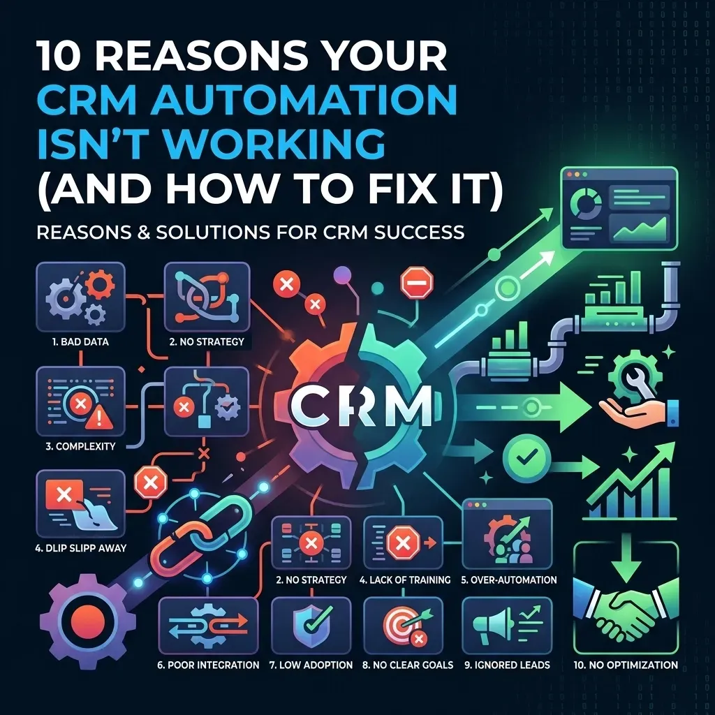 10 Reasons Your CRM Automation Isn’t Working (And How to Fix It)