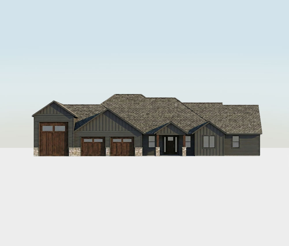 the Olivia Semi Custom Home Plan in Kennewick Washington