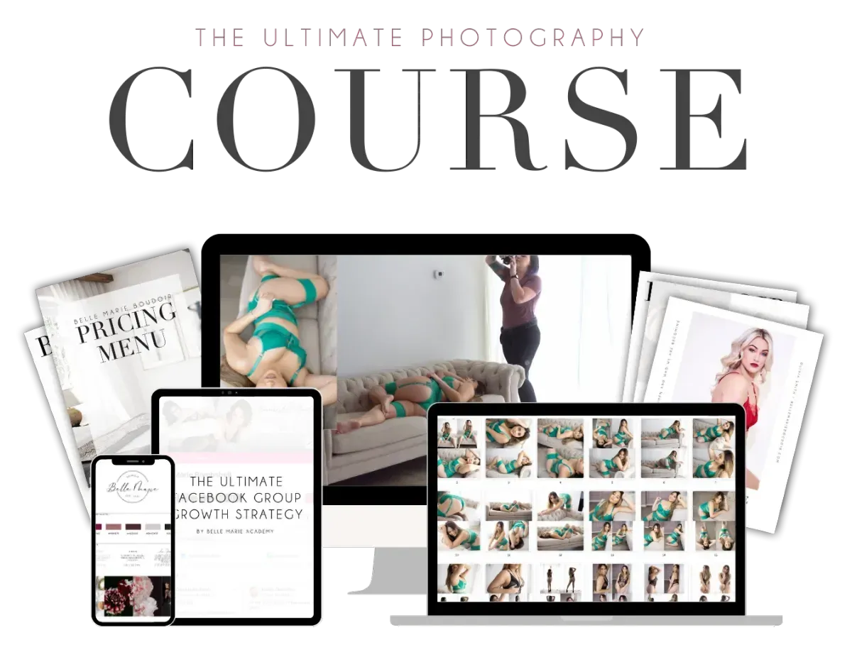 Photography Business Academy course overview