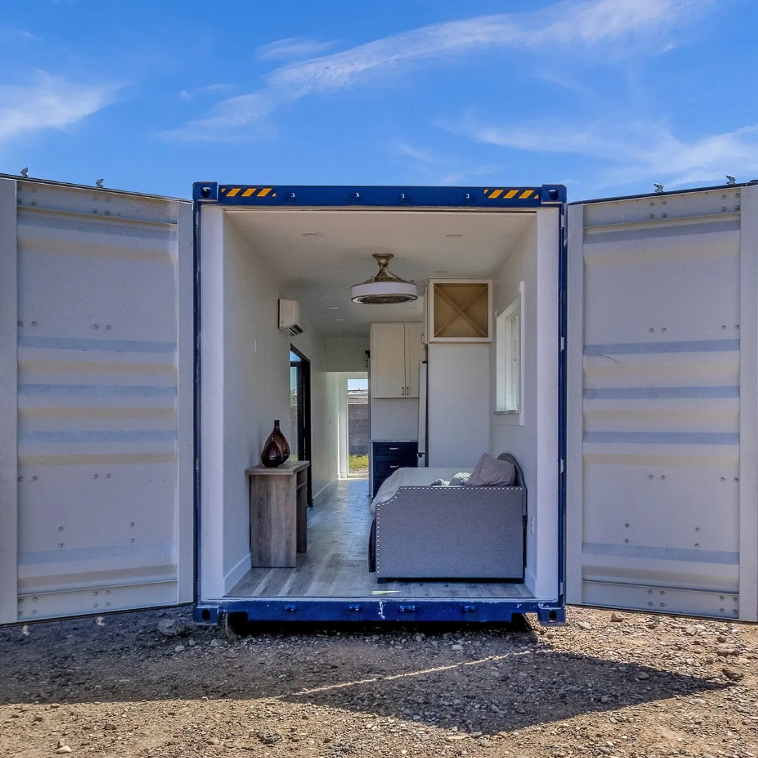 Tiny house shipping container