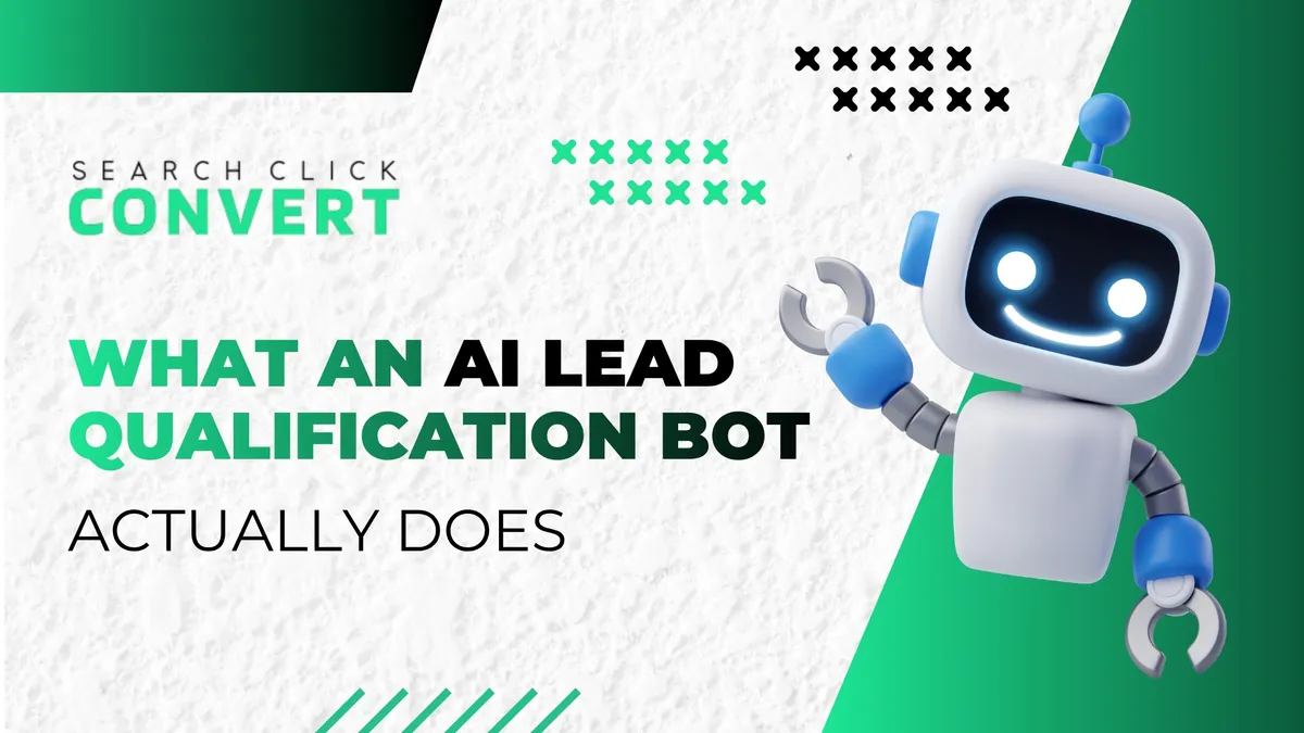 What An AI Lead Qualification Bot Actually Does