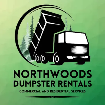 Northwoods dumpster rentals logo