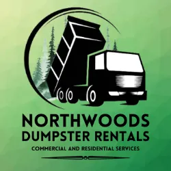 Northwoods dumpster rental logo