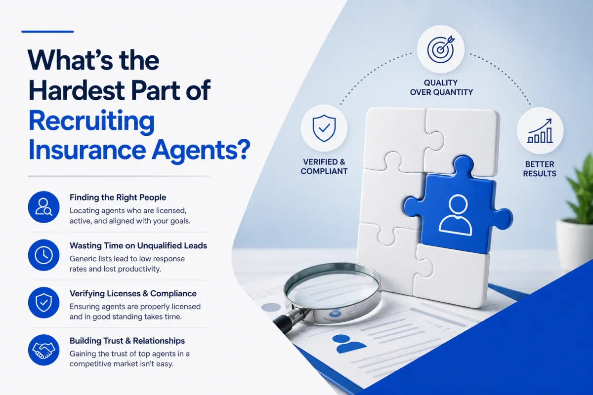 What’s the Hardest Part of Recruiting Insurance Agents?