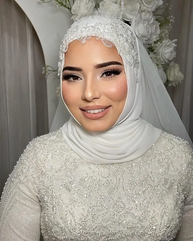 Muslim bride in Hijab