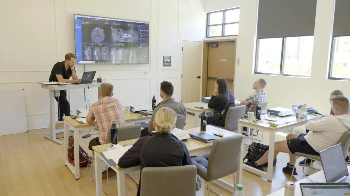 Teaching FP1 dental course at Smile Systems