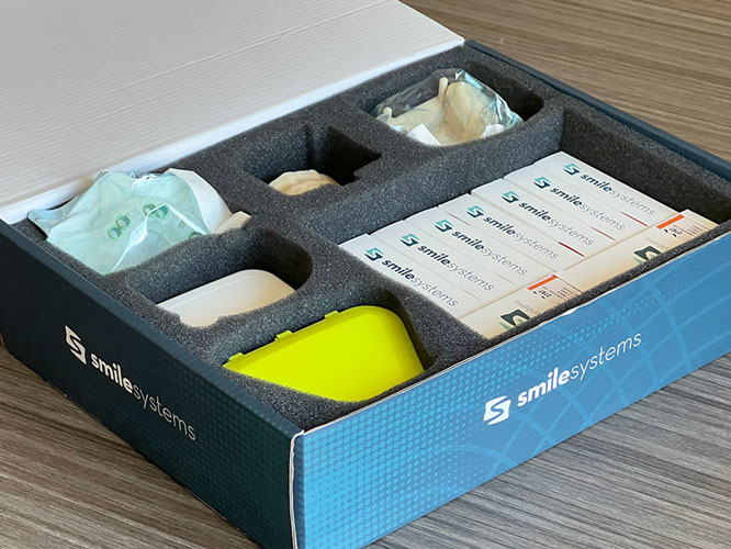 Dentist being assisted and mentored during a training