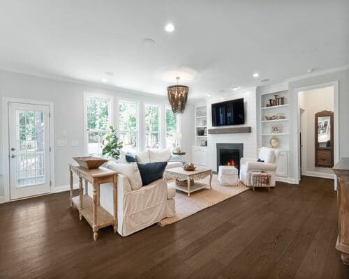South Shore Fireplace Console