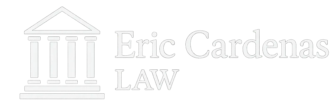 Eric Cardenas LAW, PLLC headquartered in Houston, Texas. Head Attorney Eric Esteban Cardenas