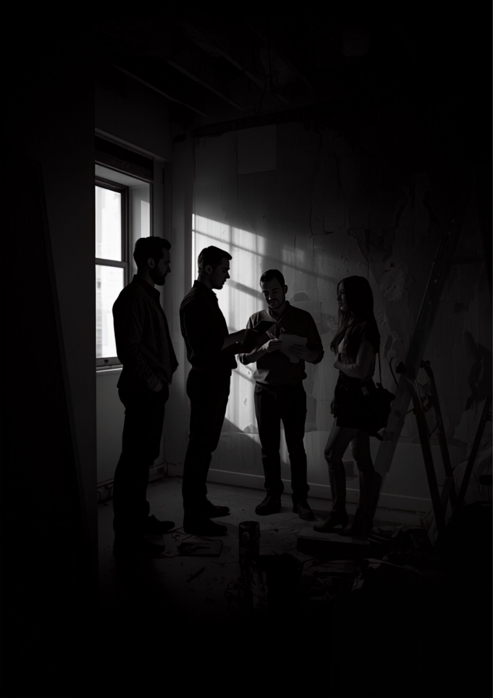 Dark Horse communication on job site