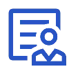 Icon illustrating spinal diagnosis and posture assessment at Back & Beyond Spine Care Clinic