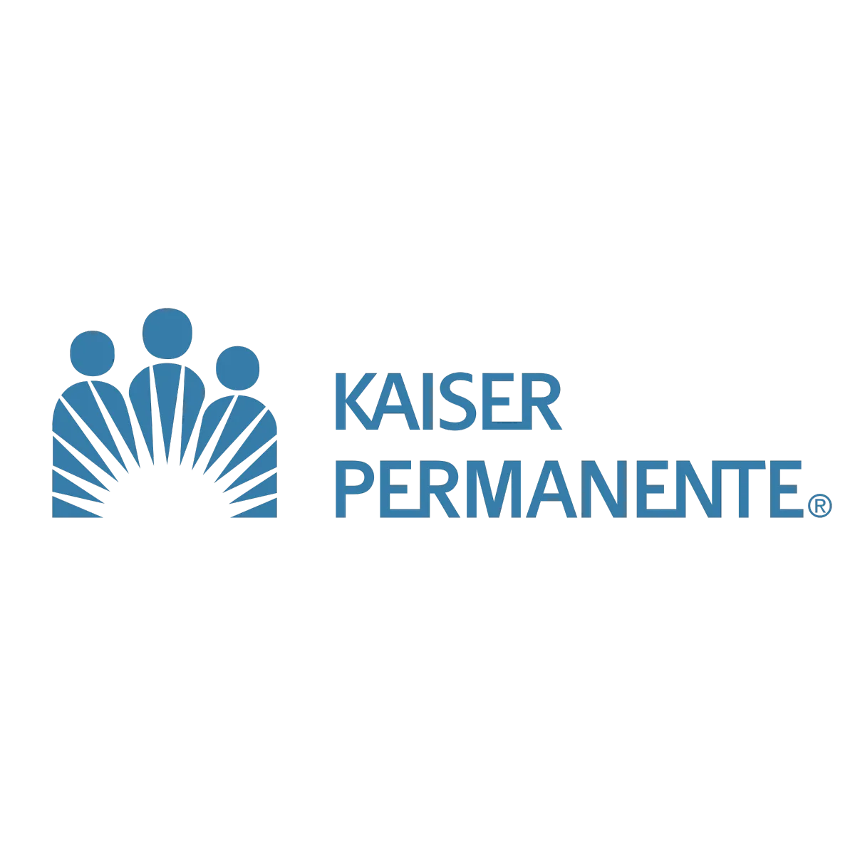 Logo of Kaiser Permanente health insurance providers accepted at Back & Beyond Spine Care Clinic in Redmond, WA