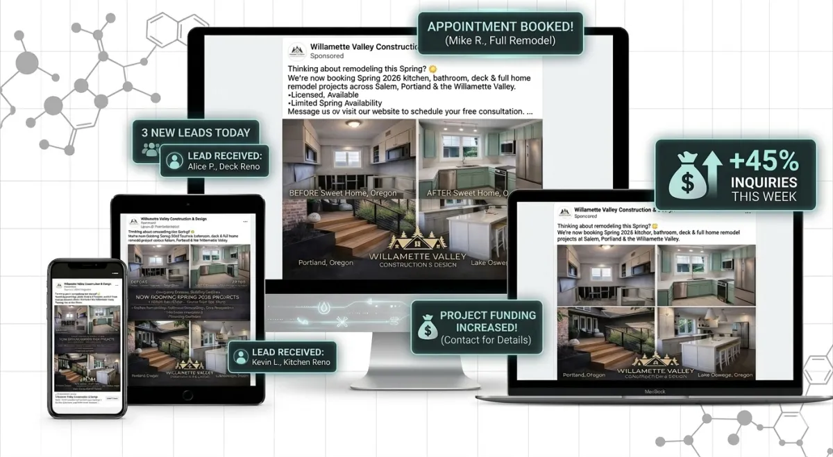 Facebook ad made by Adverge Marketing