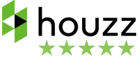 Houzz 5-star rating for Clean Gutter Protection.