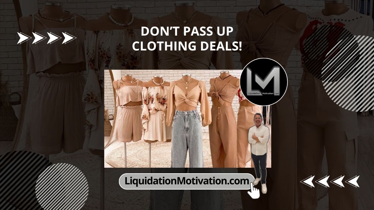  Don’t Pass Up Clothing Deals!