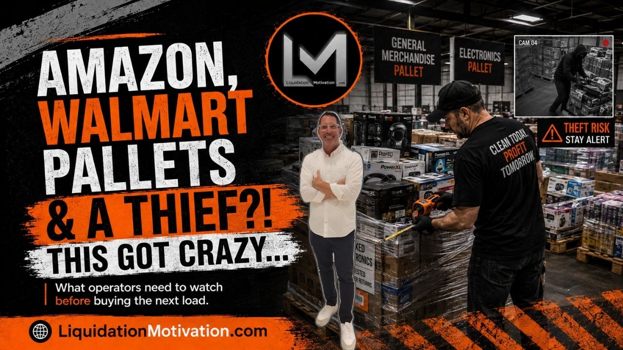 Amazon and Walmart Pallets, Inventory Risk and Theft