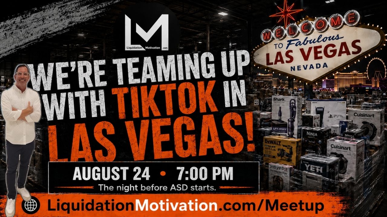 We’re Teaming Up With TikTok in Las Vegas | Liquidation Motivation