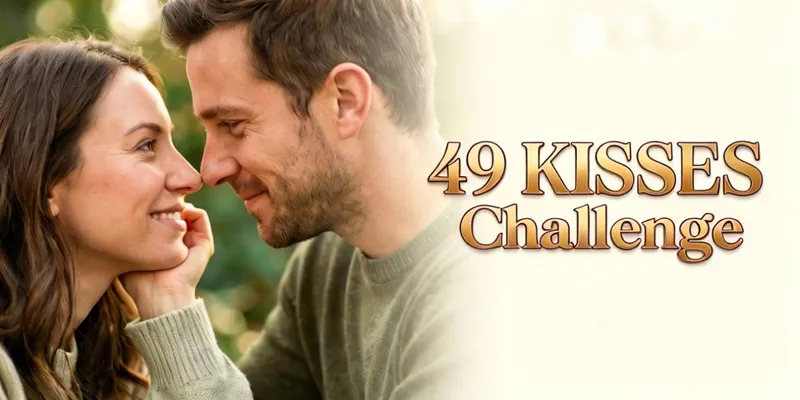 Elderly couple talking while sitting on steps.