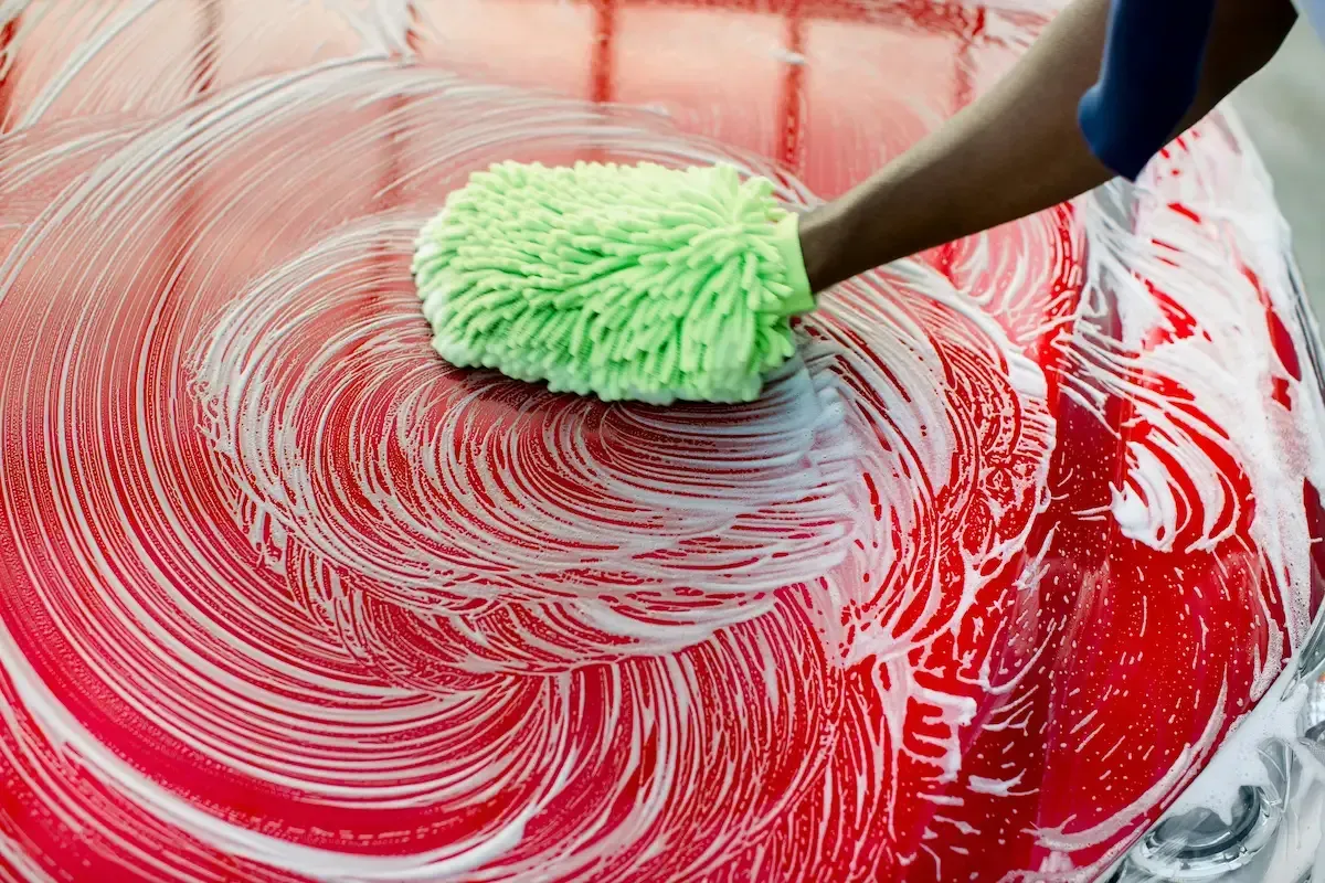 Hand car wash and wax at Hutt auto valet